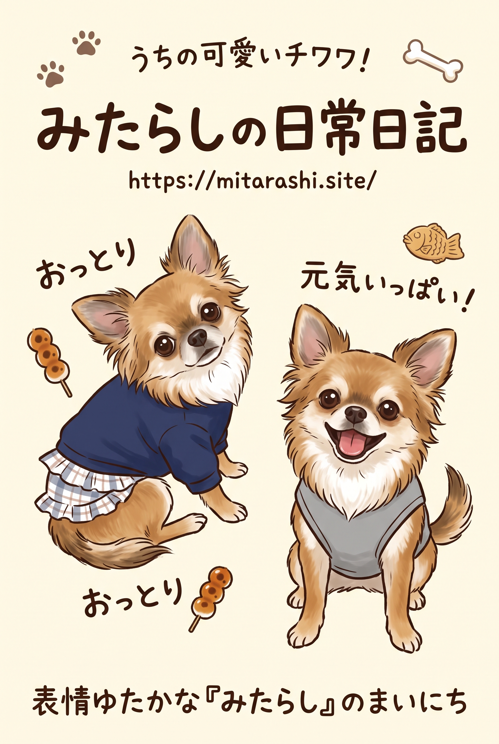 みたらし　チワワ